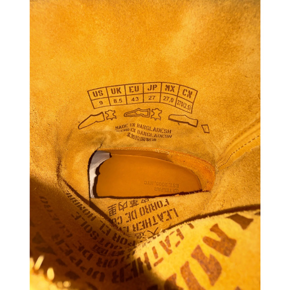 Telfar x Timberland Mid Pull on Boot - Wheat (men's sizing) - Picture 7 of 10